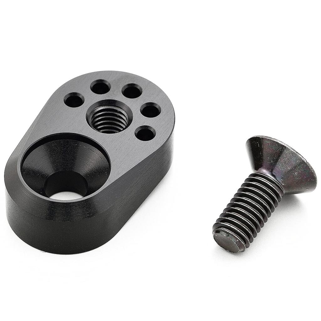 Daytona 71831 Multi-Step Repair Rotating Plate Common 1 Piece Black Anodized