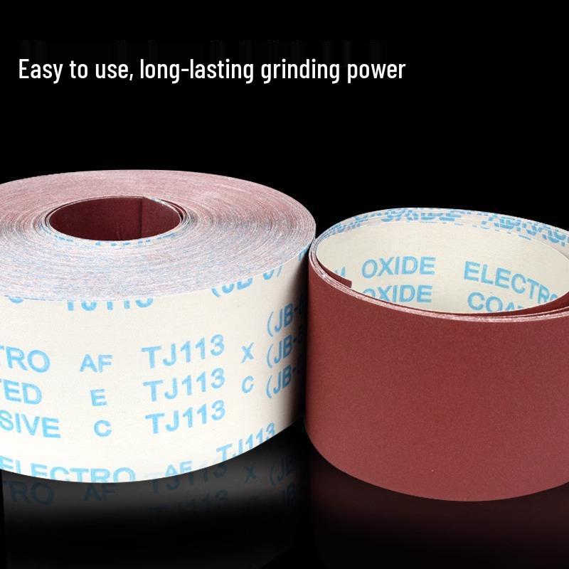 800 Grit Tearable Sanding Belt Roll for Woodworking, Metal, and Walls
