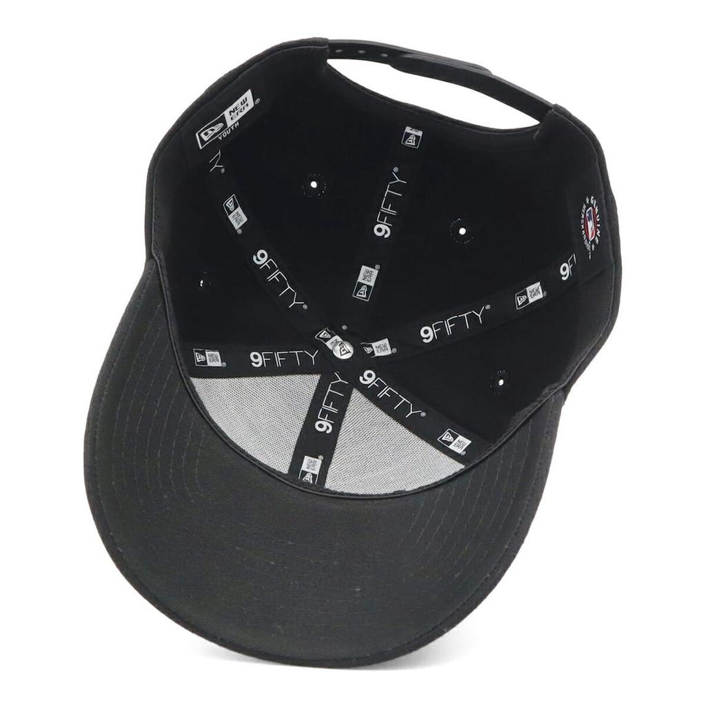 New Era MLB NY Black Cap 950SS NEYYAN BLK WHI 25J Kids' (YOUTH 52-56cm)