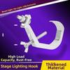 10pcs Stage Lights Hangings Light Hook Par Lamp Fixed Clip Lights Clamp Bracket Stage Lights Clamps Aluminum Alloy