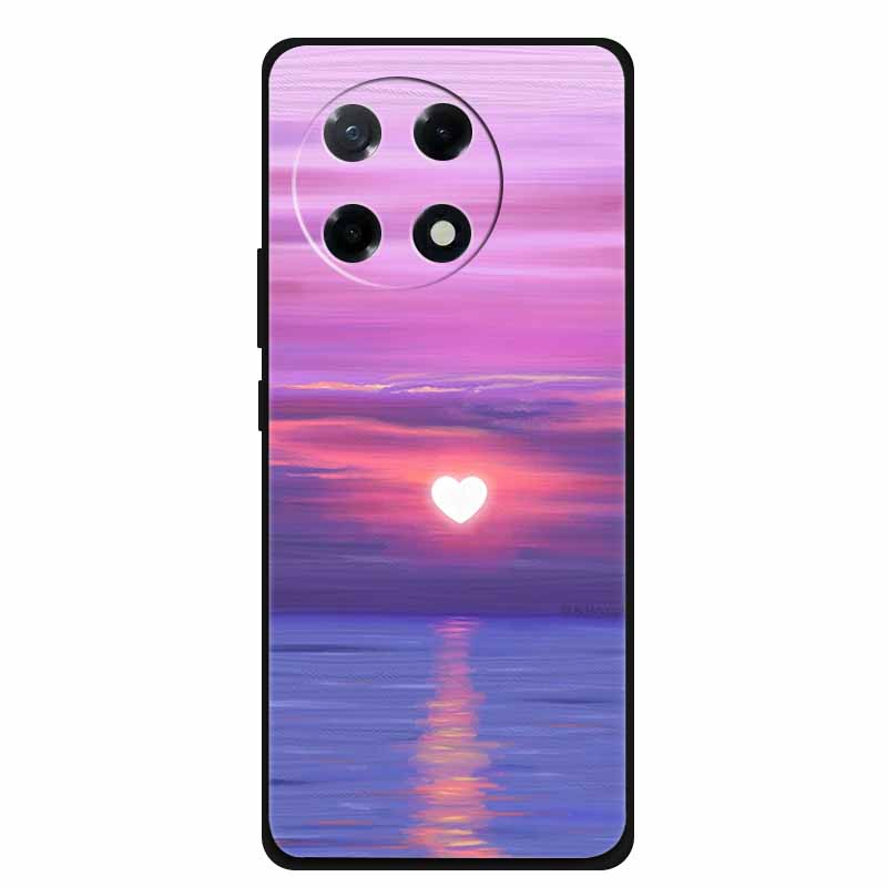 For Tecno Spark 30 Pro Case Luxury TPU Soft Silicone Back Cover Phone Cases on Spark30Pro KL7 Protector Bumper Love Flower Coque