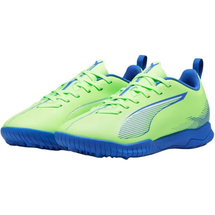 Puma Ultra 5 Play TT Comfortable Low-Top Kids Soccer Shoes Kids Soccer Shoes Green 107910-03