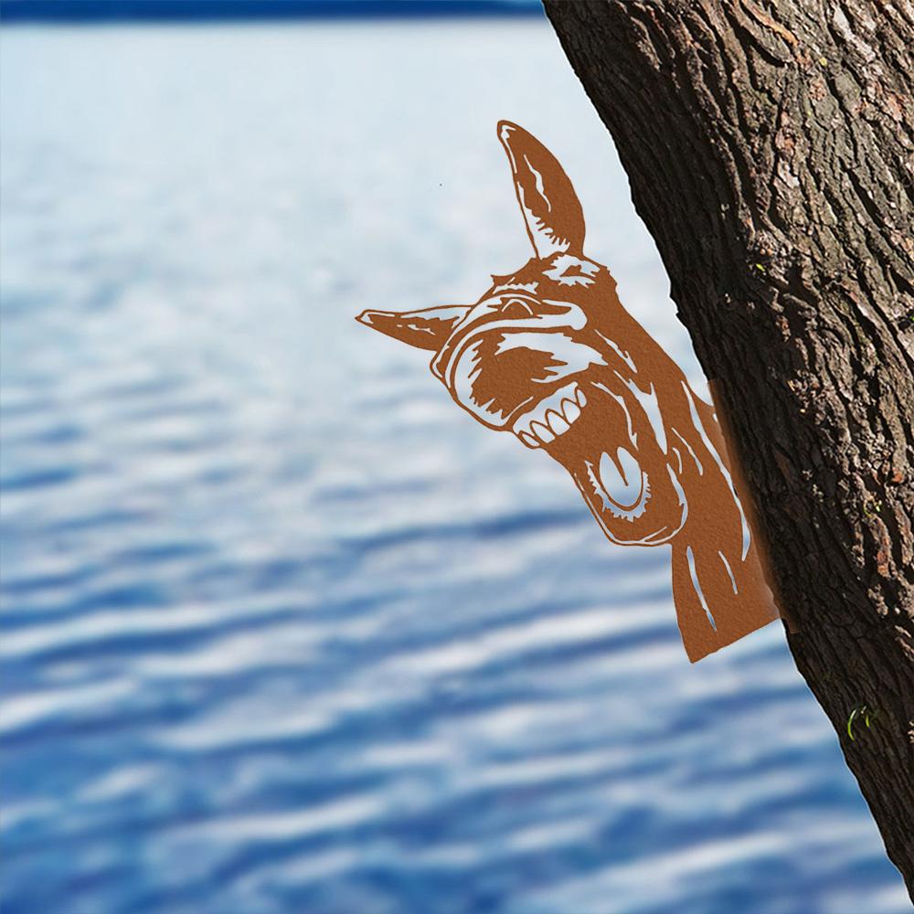 Элегантный силуэт железного осла. Превратите свой дом и сад в сказку с этим — фото 3