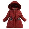 Kids' Fashion Fleece-Lined Thickened Hooded Oversized Sweatshirt Warm Casual Jacket For Fall/Winter