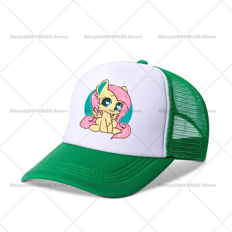 My Little Pony Girl Boy Baseball Cap Kawaii Sun Hat Parent Children Couple Women Casual Outdoor Hats Peaked Cap Birthday High Quality Gift