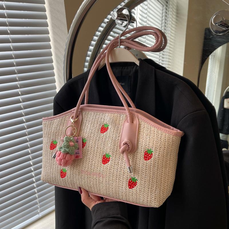 Niedliche Tasche Damen Neue Mode Vielseitige Schultertasche für den Strandurlaub