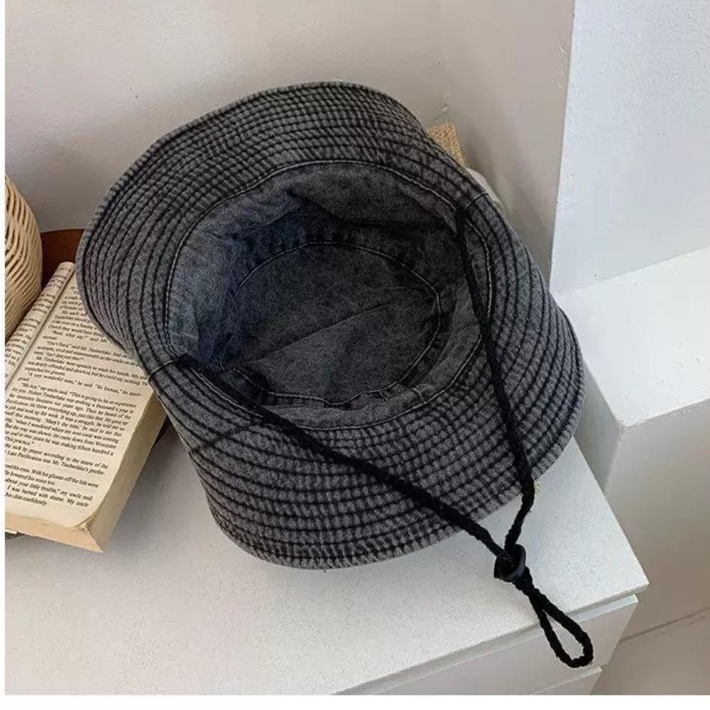 Sunscreen Western Cowboy Hats Windproof Sun Hats Unisex Fisherman Caps Camping