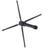 Portable Metal Lightweight Clarinet Flute Oboe Folding Support 4 Feet Stand Accessory