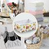 Kigai Colorful Airplanes Cube Storage Bin, Large Foldable Organizer Basket for Toys, Shelves, Laundry, Nursery -15.8 X 10.6 X 7 In