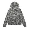 Unisex American Patchwork Batwing Sleeve Embroidered Fleece Hoodie and Casual Pants Set