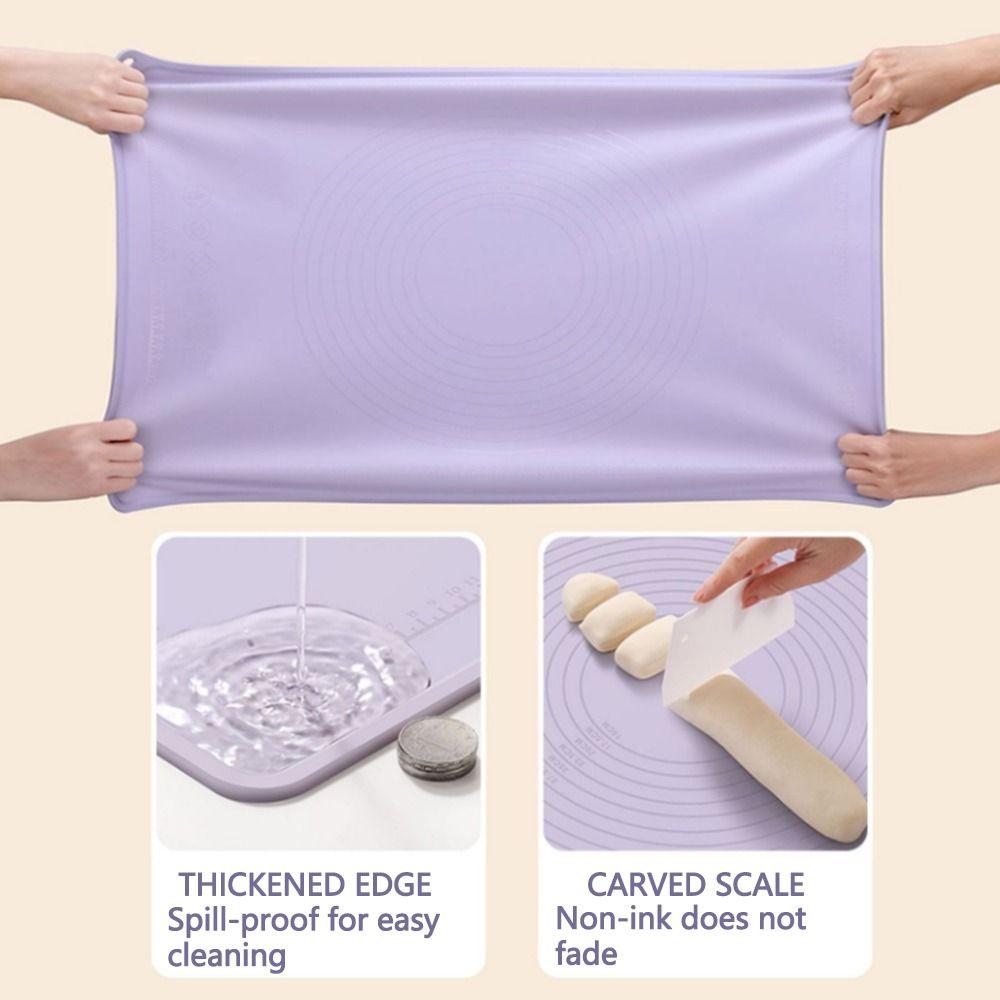 Non-stick Kneading Rolling Pads Reusable Silicone Baking Mat  Bakeware Accessories