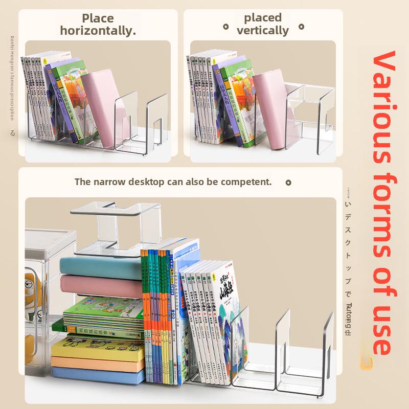 Transparent Acrylic Book Stand and Reading Rack