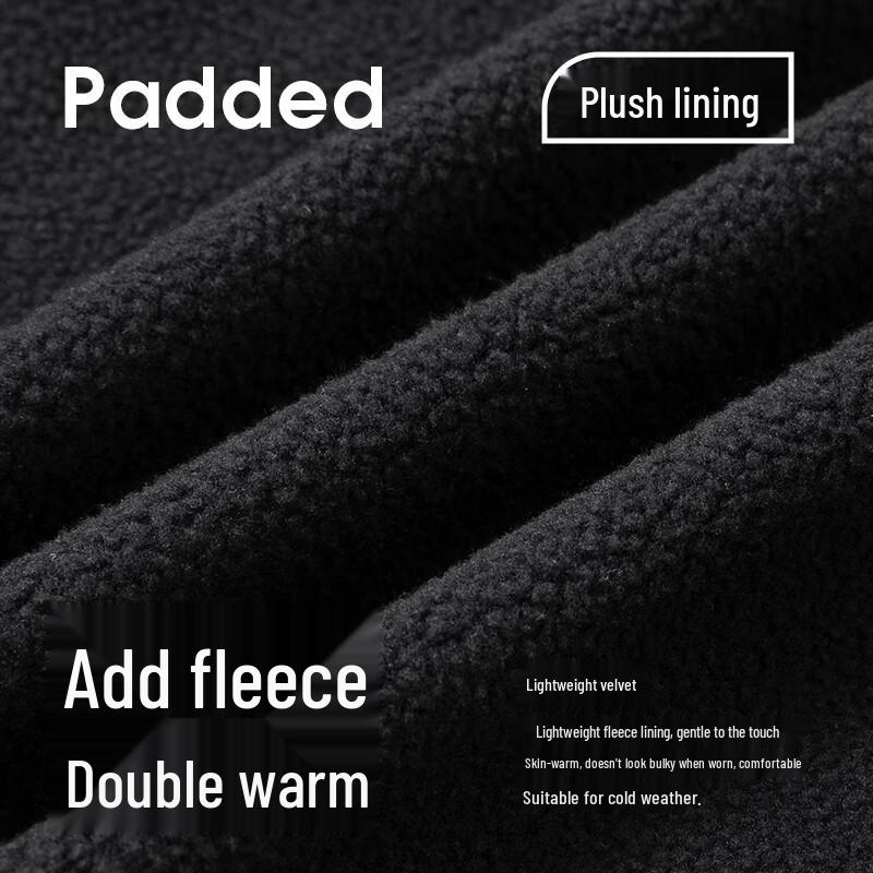 NAVIGARE Men's Loose-Fit Fleece-Lined Sweatshirt