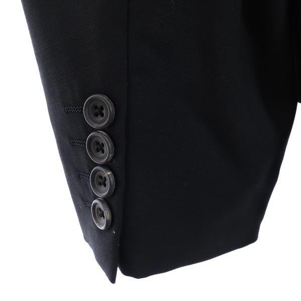 Aquascutum Made In Japan Double Long Sleeve Tailored Jacket AB5 Black Men's Used