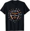 Women's Guitar Themed T-Shirt - Black, Small