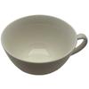 WHITE CERAMIC CUP 260ml WITH OPENWORK SAUCER FOR COFFEE AND TEA