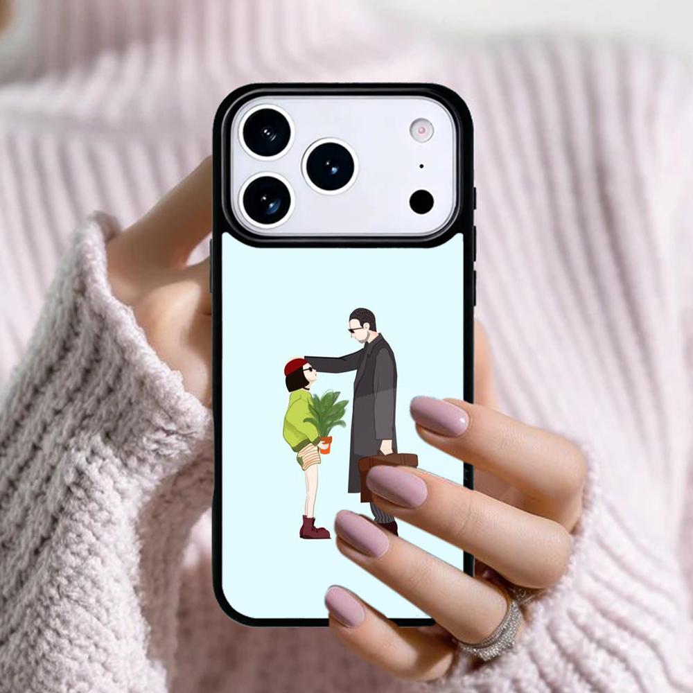 Killer Leon Famous Movie Phone Case For Apple iPhone 17 Air 16E 15 14 Plus 13 12 11 Pro Max Mini Funda Cover