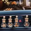 Car  Fashion  Hanging Perfume Pendant Fragrance Air FreshenerDiffuser  Empty Glass Bottle For Essential Oils Diffuser Auto Ornam