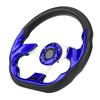 320mm the Latest Carbon   Racing  Steer  Modification   Drifting Steering Wheel;Blue: