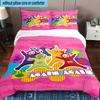 3PCS Teletu-bbies Celebrate Pride 3pcs Bedding,Including 3PCS Duvet Cover And 2pcs Pillowcases Perfect for Christmas,Ideal for Bedroom, Dormitory