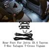 LED Footwell Lighting + Cable Rear set for T-ROC Jetta Polo T-Cross Enyaq 2pcs  Car Rear Foot