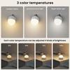 LED Rechargeable Light Bulbs Remote Control Battery Operated Light Bulb with Timer, Dimmable, 3 Color Temperatures