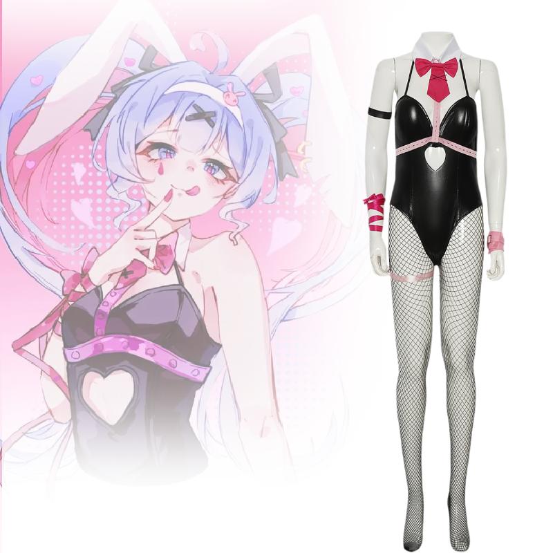 Bunny Sexy Adult Halloween Costume Rabbit Fancy Swimsuit Cosplay Easter Party