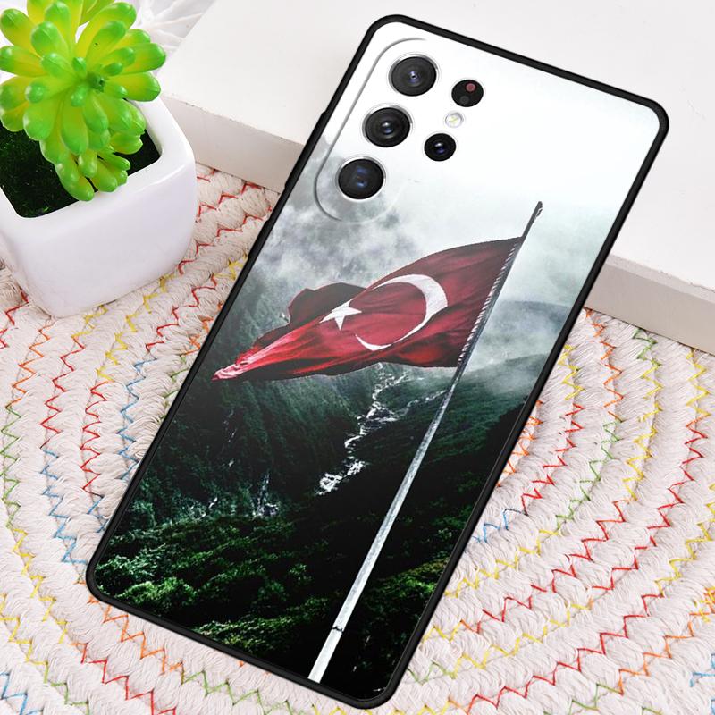 Turkei Turkey Ataturk Flag TPU Phone Case For Samsung Galaxy note 10 pro S26 S25 S24 S23 S22 Ultra Plus S21 FE S20 Cover