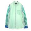 PHENOMENON Made In Japan Check Pattern Long Sleeve Crazy Pattern Cotton Shirt Men's Used