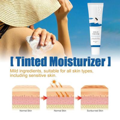 Birch Juice Feuchtigkeitsspendender Sonnenschutz LSF 50+, blockiert UVA/UVB, nährt die Zellen, verbessert die Elastizität, 50 ml, Sonnenschutz zur Faltenvorbeugung für alle Hauttypen