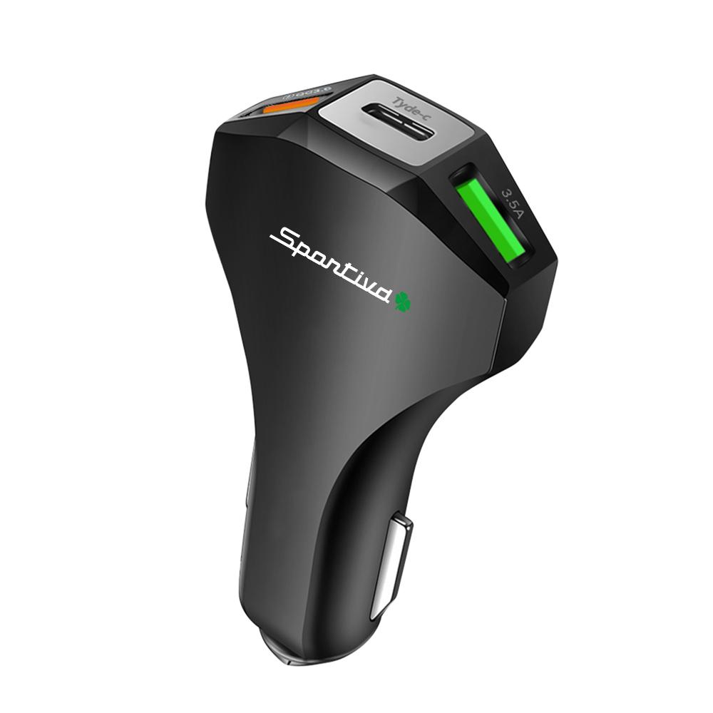 Car Stickers For Alfa Romeo USB Car Charger Type C PD Fast Charging Adapter For Alfa Romeo Giulia Stelvio Giulietta Sportiva 159
