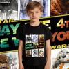 Kids Star Wars T Shirt Cotton Casual Short Sleeve Top Unisex Boys Girls Summer Fashion Toddler Tee