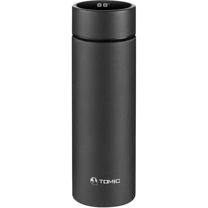 Temeike Smart Insulated Bottle with Ceramic Liner and LED Display