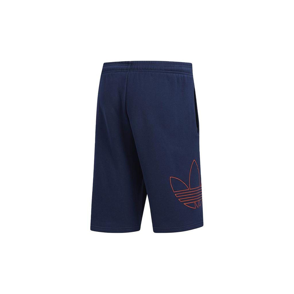 Adidas Originals Trefoil Ft Otln Sports Casual Shorts Men Shorts Blue DV3273