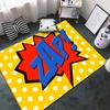 Cartoon Comic Rugs for Bedroom Children Play Mats Fluffy Floor Carpets Living Room Home Decoration Rugs Soft Velvet Mat Area Rug