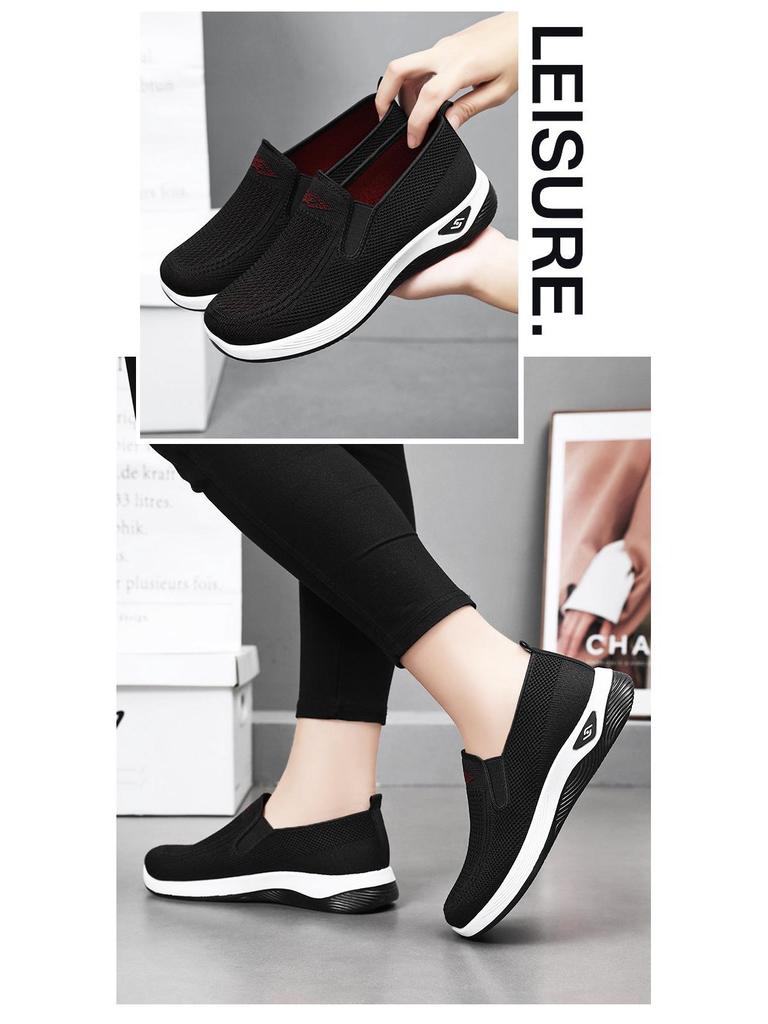 Women's Autumn Lightweight Comfortable Casual Shoes — Versatile, Non-Tiring, Ideal for Middle-Aged and Elderly.