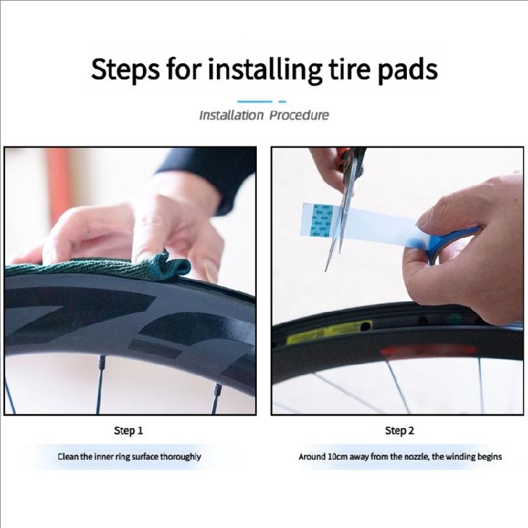High Temperatures Resistant Bicycles Tire Tape Universal Bicycles Rims Protecting Tape for Mountain Bike