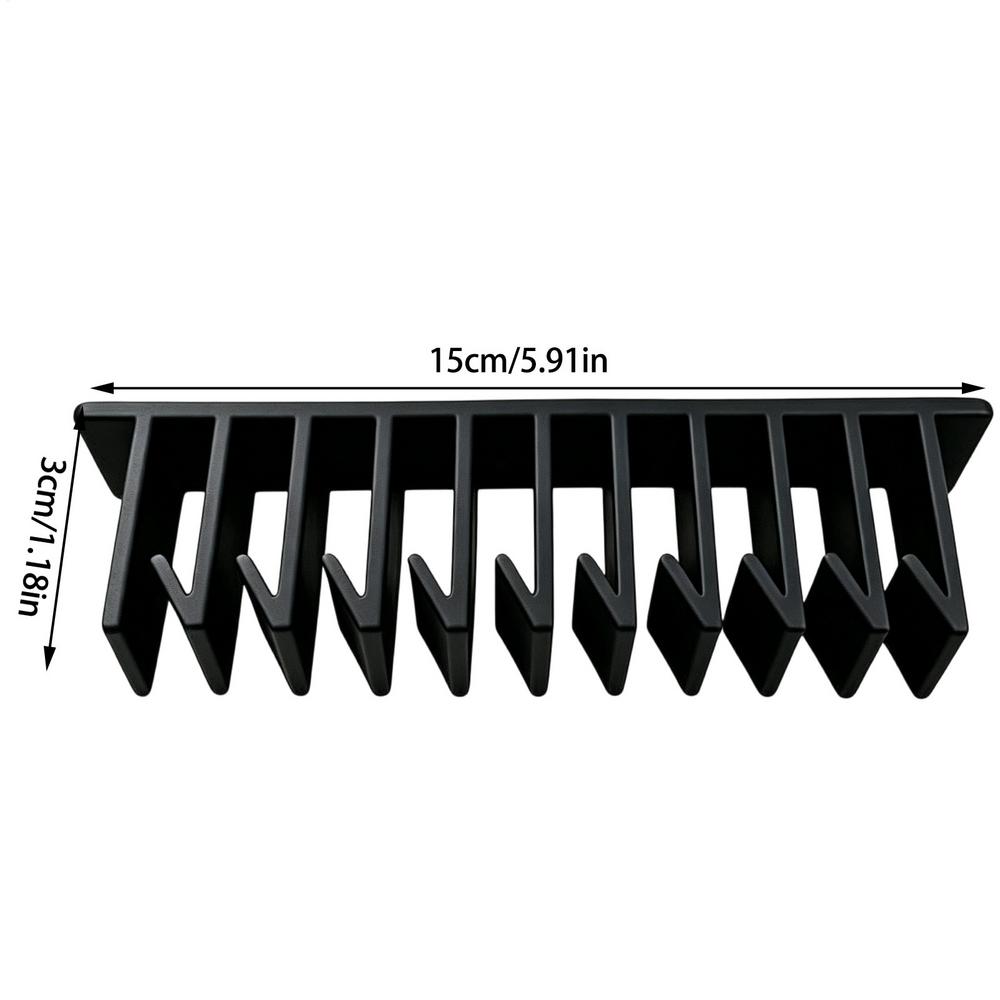 10-Slot Cabinet Lid Organizer Space-Saving Pot Lid Rack Easy Access Kitchen Storage Holder for Apartment Small Space Home Cooks
