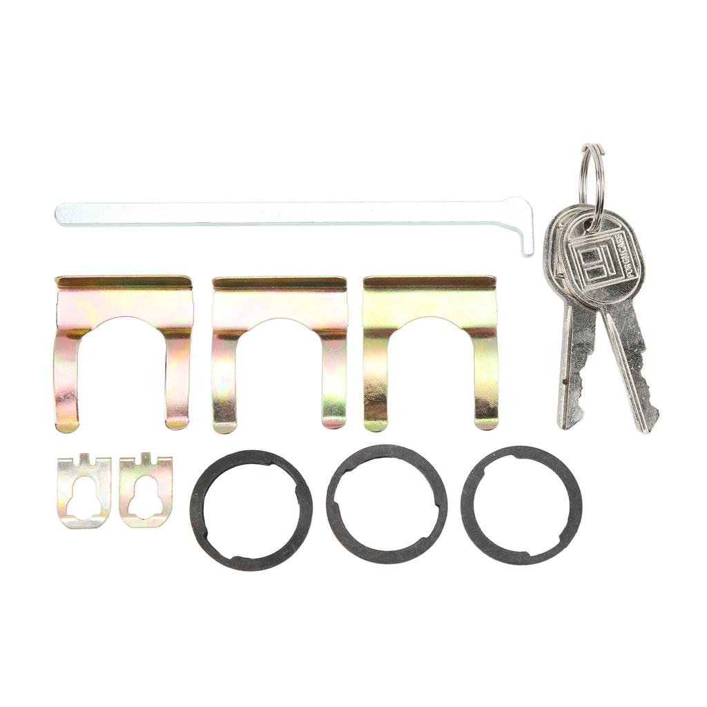 Door Trunk Cutlass Lock Key Set Easy To Install Perfect Match 654394765282 Replacement for Chevy