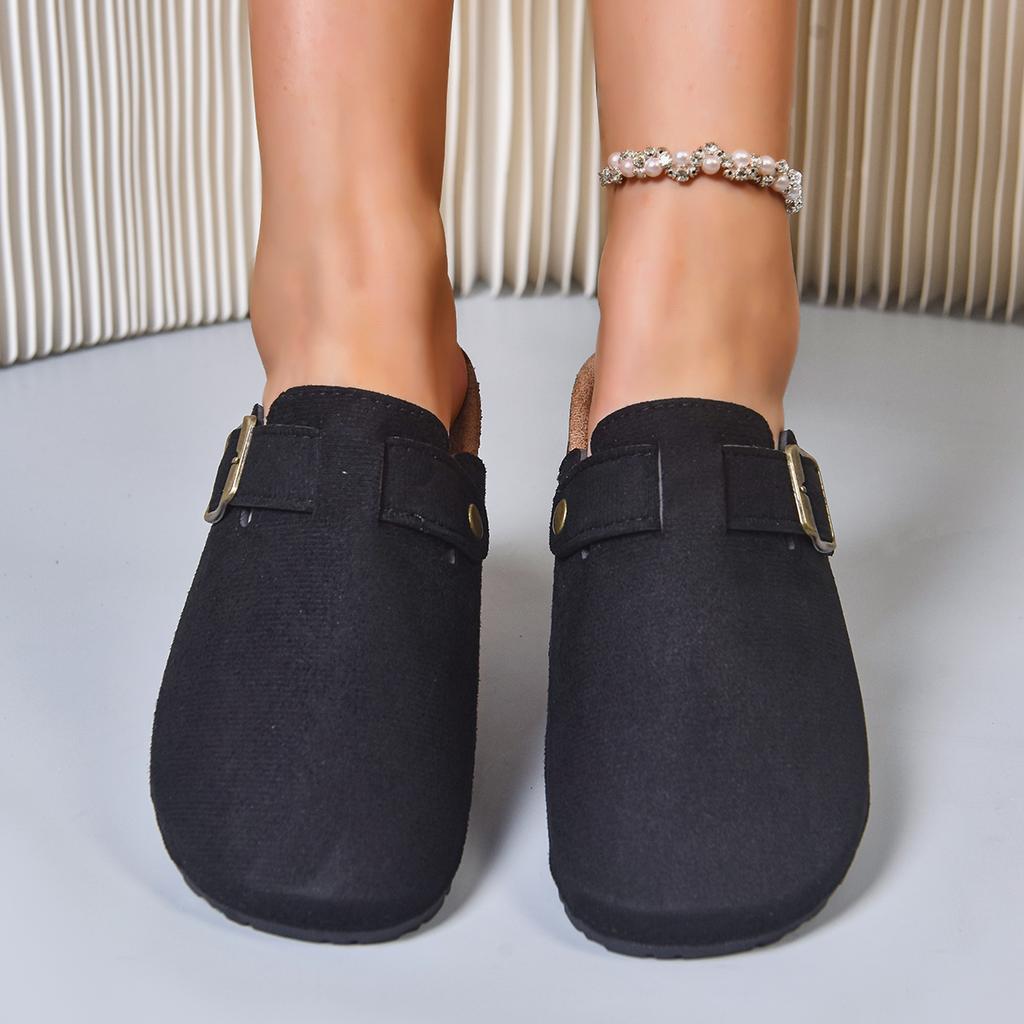 Women Slippers Trend Baotou Slides Women Summer All-Match Sandals Buckle Platform Slippers Women Beach Outdoor Shoes