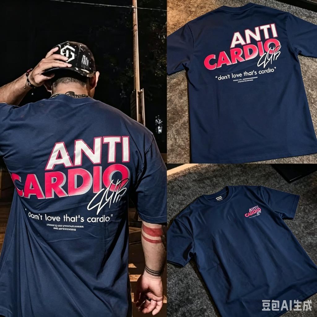 Anti Cardio Casual Oversized Short Sleeves Cotton T Shirt Gym Fitness Male Training Workout Cotton Tees Top New Fashion Clothes