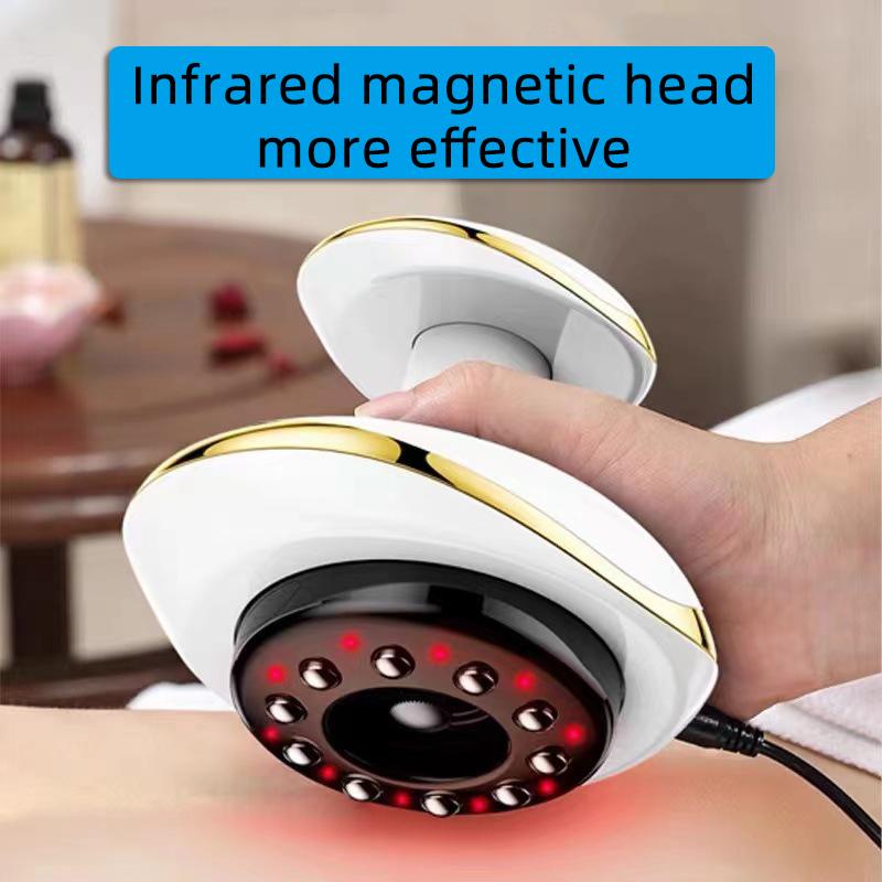 Electric Vacuum Cupping Massager Anti Cellulite Therapy Wireless Guasha Scraping Fat Burner Slimming Suction Cups