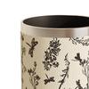 American Style PU Leather Wastebasket for Dorm and Bathroom
