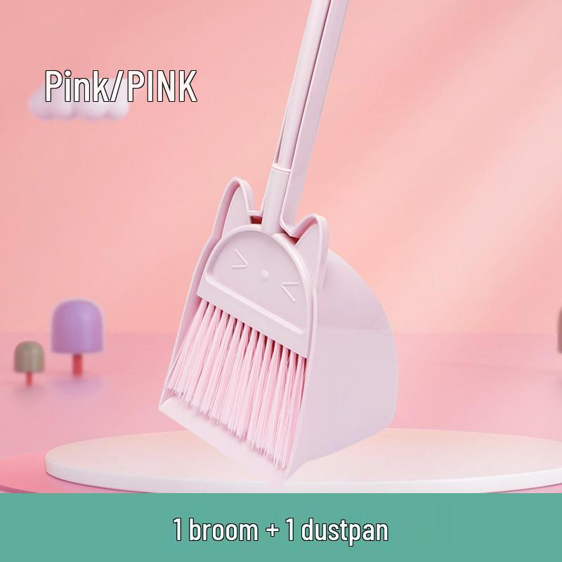 Children's Mini Broom & Dustpan Toy Set