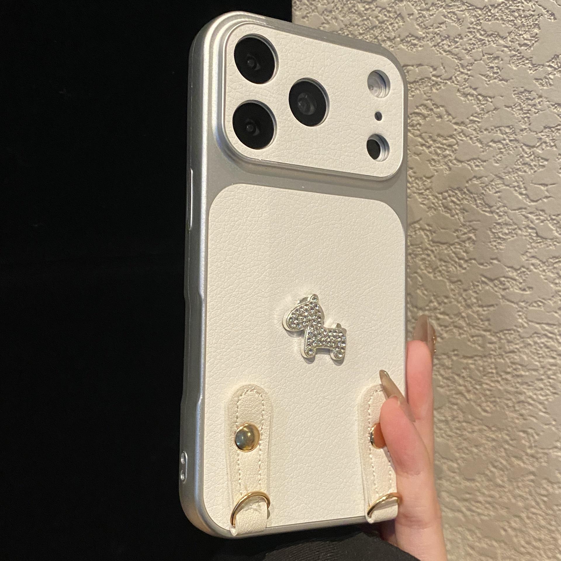 

Rhinestone Horse Case for Apple iPhone 17 Pro Max, 16 Plus, 14, 13, 12, 11 – Drop-Proof, Large Window Design iPhone 14 Plus