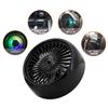 Velké vzduchové LED světlo do auta Silná vzduchová energie Letní USB ventilátor pro 3 úrovně úhlu objemu vzduchu 7 Japonský návod k použití na kondicionér do auta