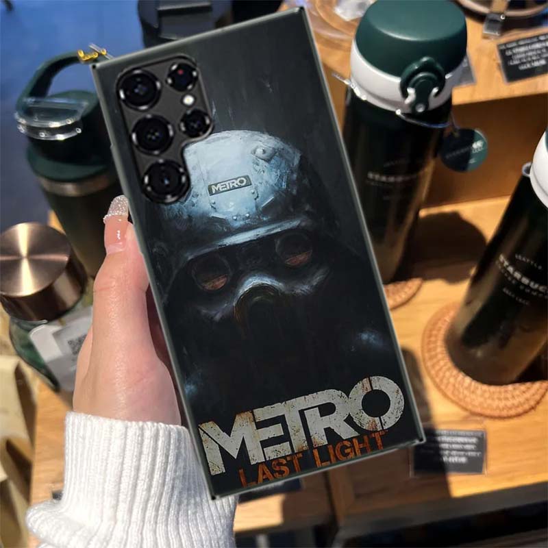 Metro 2033 Cases Phone Case for Samsung Galaxy S26 Ultra S25 Edge S24 S23 FE S21 Plus S20 S22 Cover TPU Capa Shell Shockproof Pa