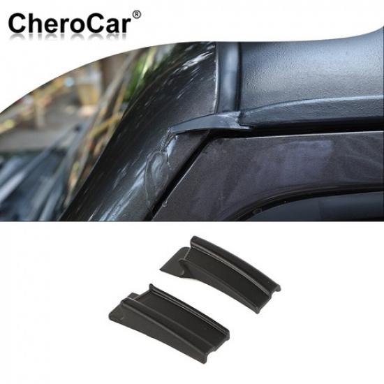 2X Car Roof Side Rainwater Shield Slot Extend Diverter For Jeep Wrangler JL JT