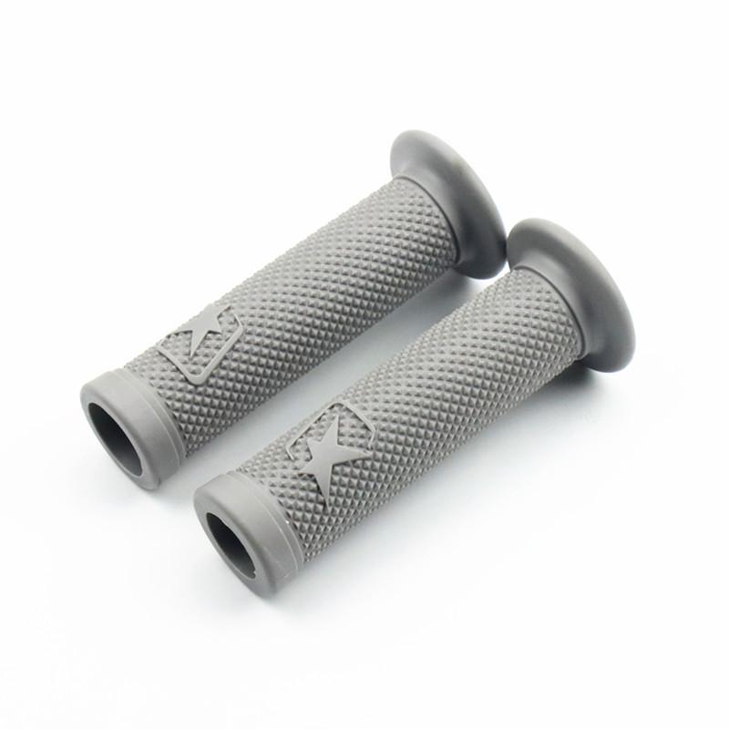 Motorcycle Grip Handle Vintage Silicone Rubber for 7/8/9 Inch Motorcycle Handle Cover Motorcycle Moped Modification Parts
