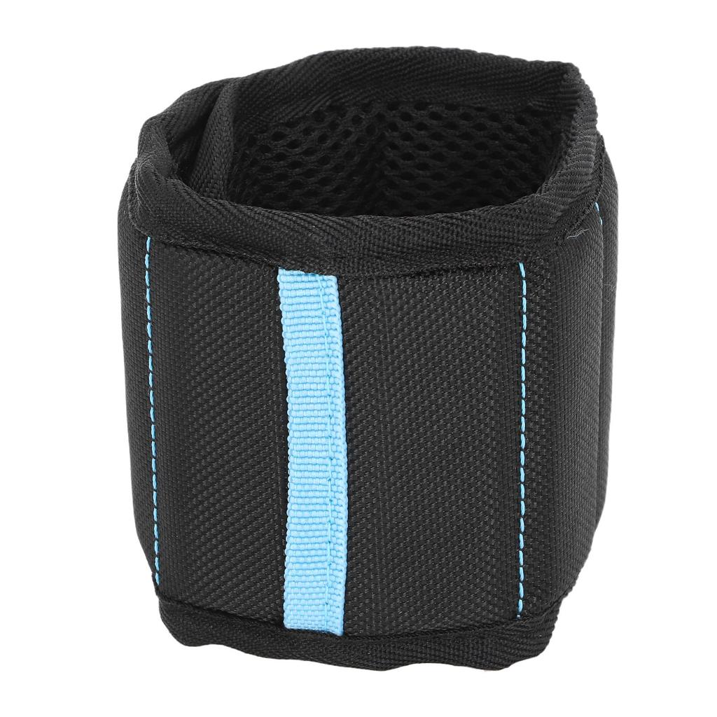 5 Grids Magnetic Wristband 20 Strong Magnets Tool Holder Black Storage Wrist Belt for Holding Screw